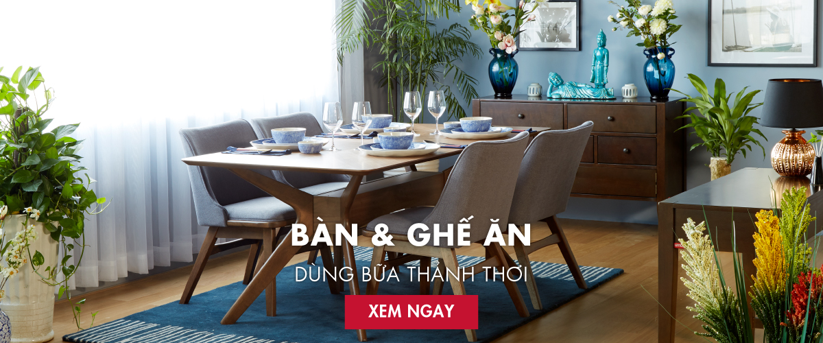 Bàn ăn chung cư nhà phố cao cấp
