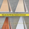 Bảng màu tấm nhựa PVC Nano Galawood được Funismart phân phối
