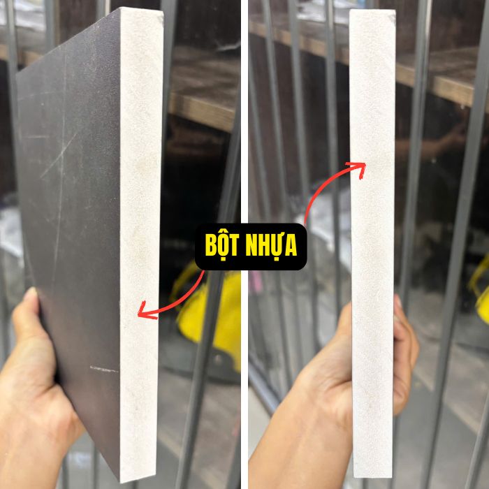Chi tiết cấu tạo tấm cánh nhựa bếp nhựa An Cường