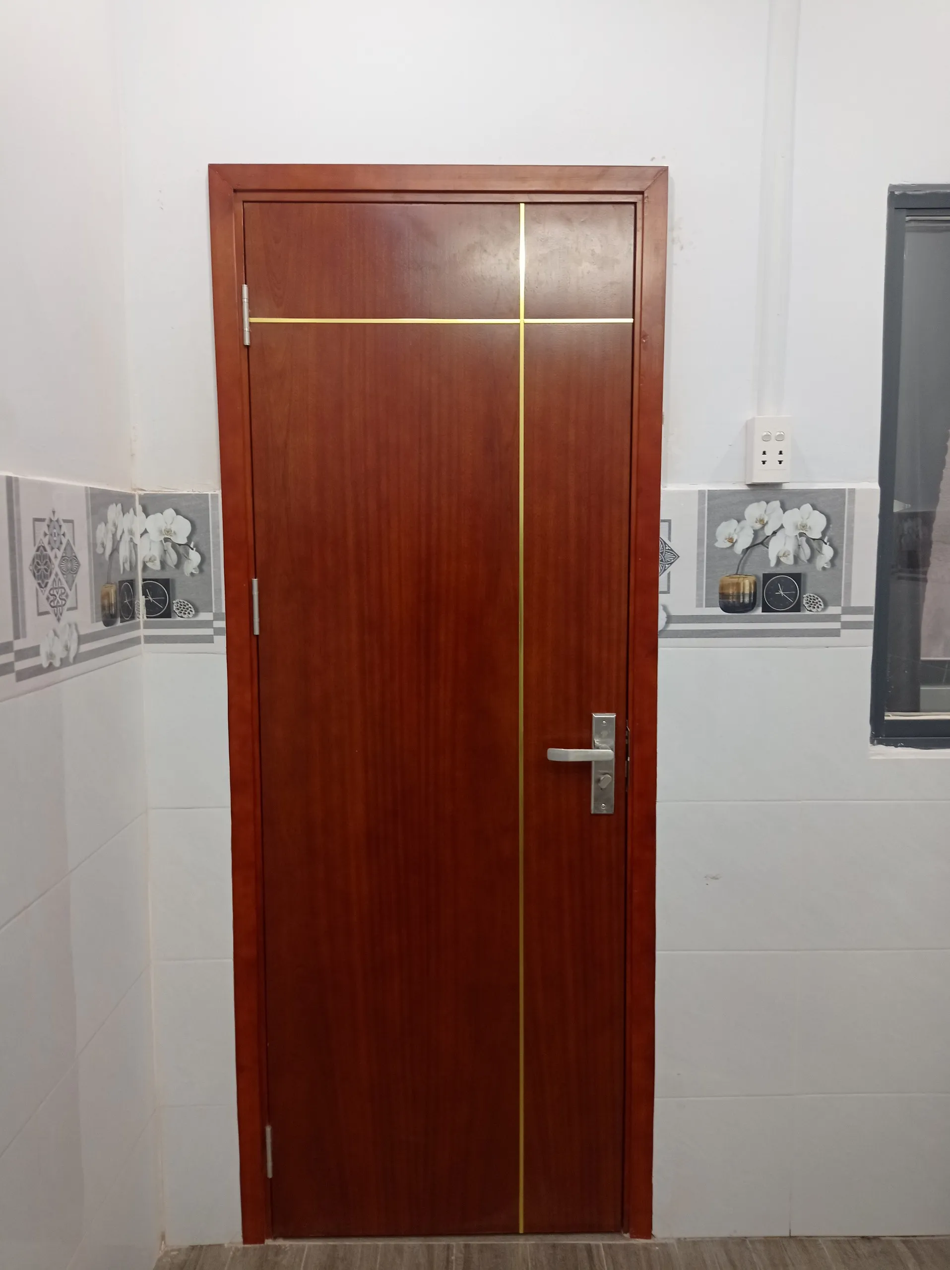 Cửa gỗ công nghiệp ứng dụng cho nhà vệ sinh
