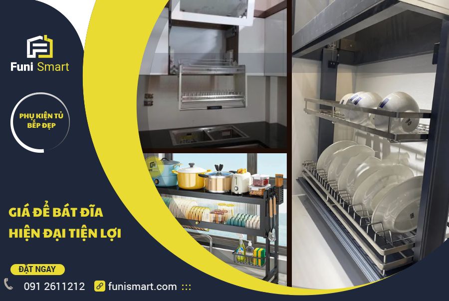 Giá để bát đĩa Funsimart