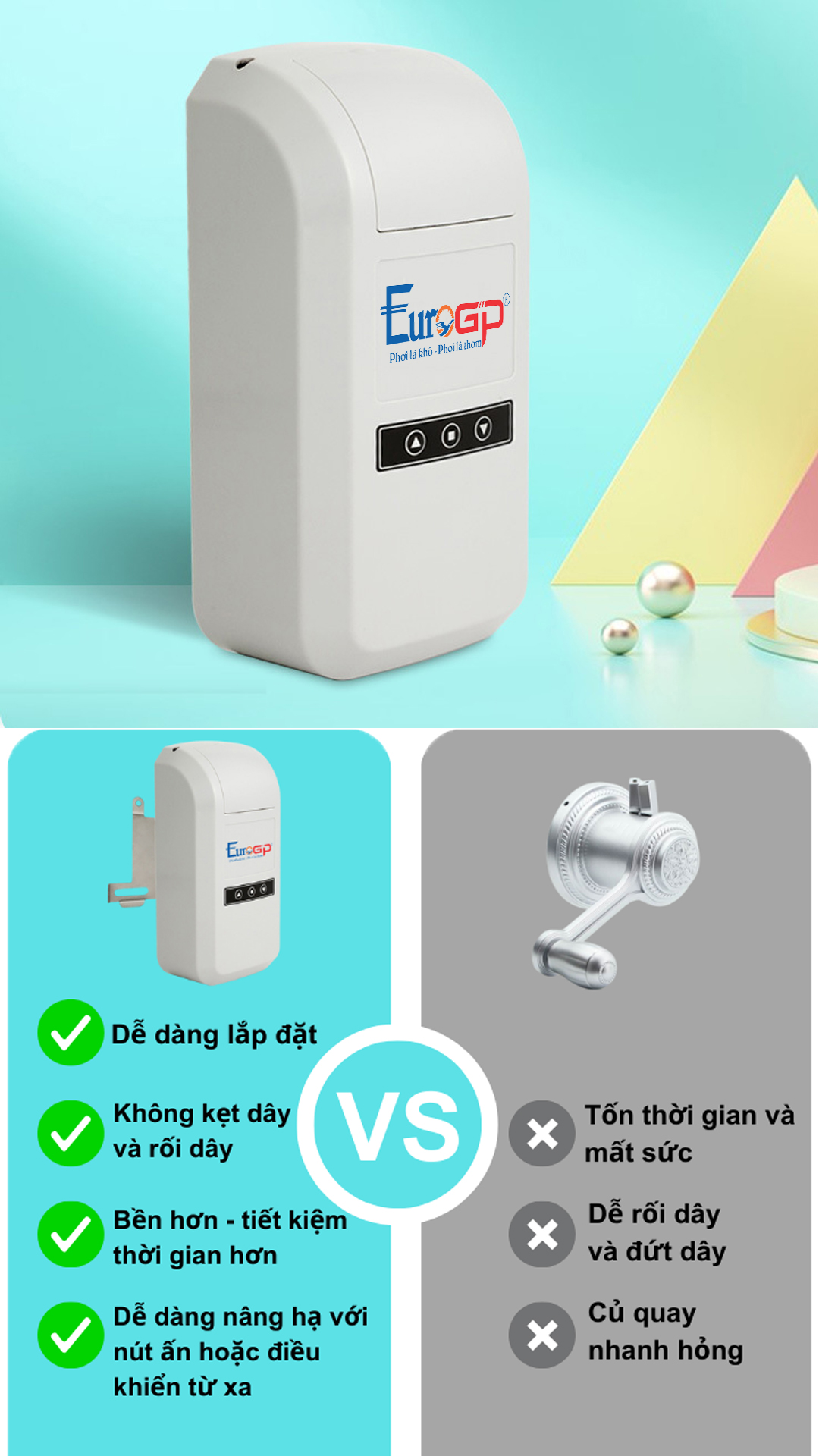 Hộp điều khiển điện tử thay thế củ quay truyền thống mất thời gian
