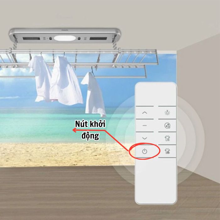 Hướng dẫn sử dụng giàn phơi điện thông minh | Cách khởi động giàn phơi Hướng dẫn sử dụng giàn phơi điện thông minh | Cách khởi động giàn phơi