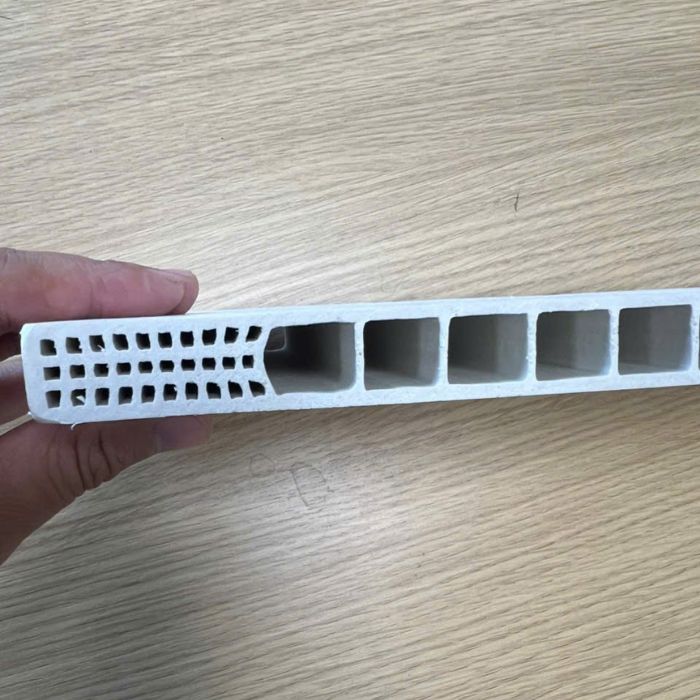 Kết cấu tấm nhựa PVC làm tủ bếp nhựa tổ ong