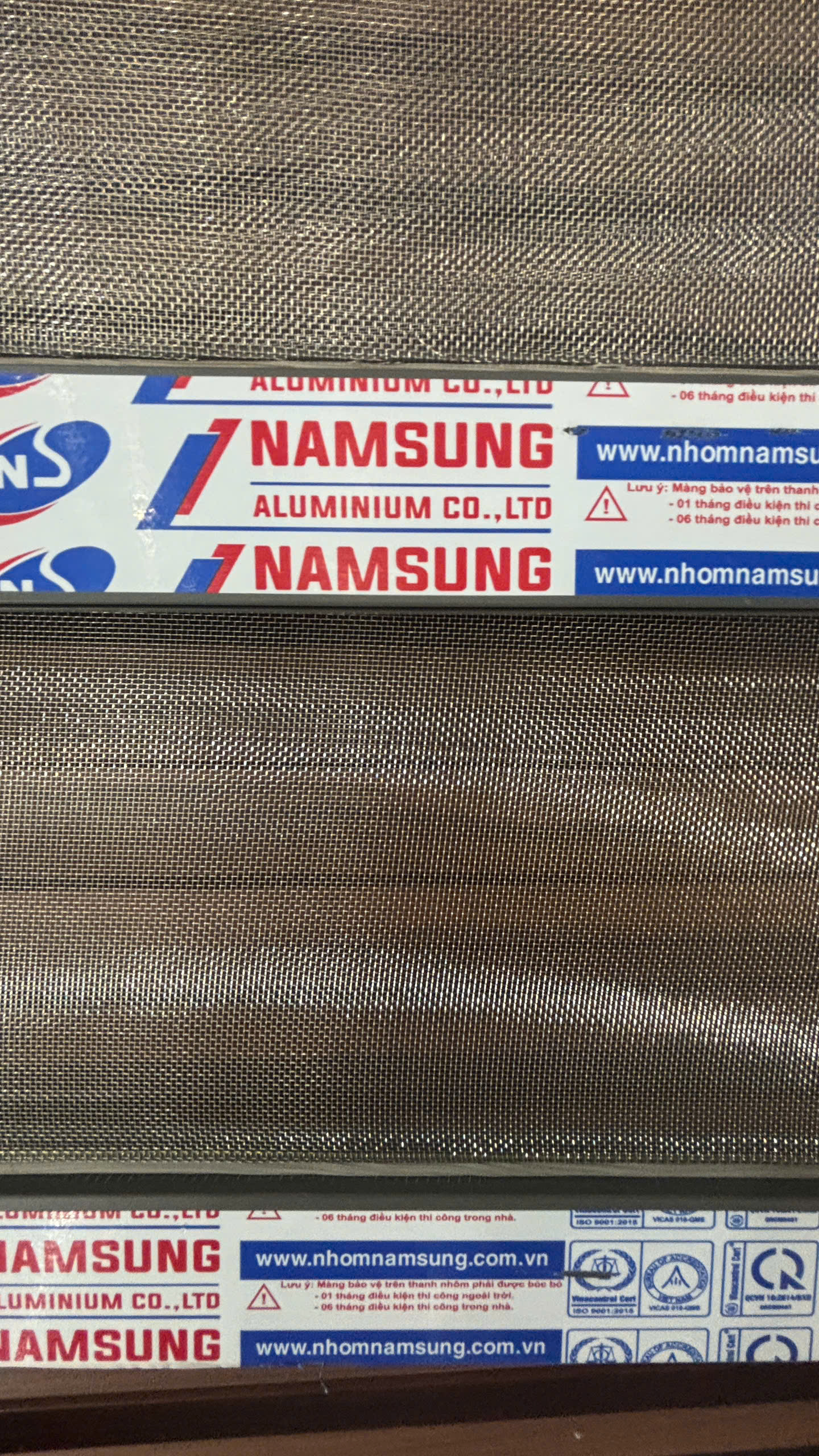 Khung nhôm Nam Sung - Vật liệu nhôm làm cửa lưới chống muỗi uy tín
