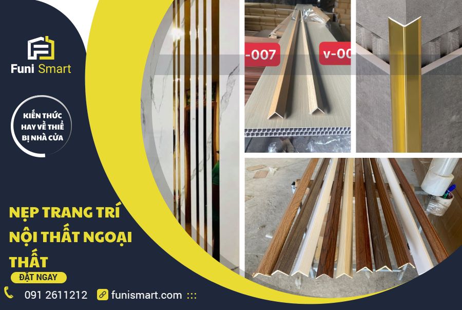 Nẹp trang trí nội ngoại thất