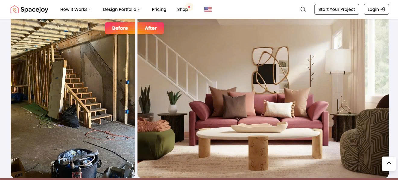 Spacejoy nền tảng AI gợi ý thiết kế nội thất
