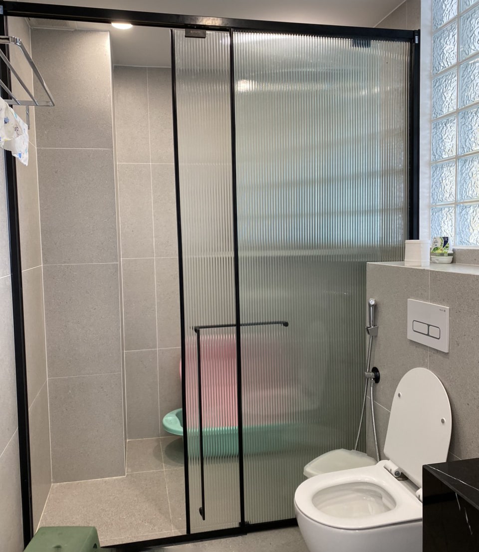 Vách Slim ngăn phòng vệ sinh đẹp