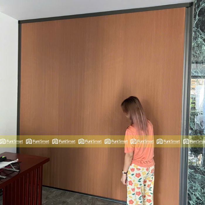 Vách ngăn cửa xếp tổ ong hệ 30 phổ biến nhất