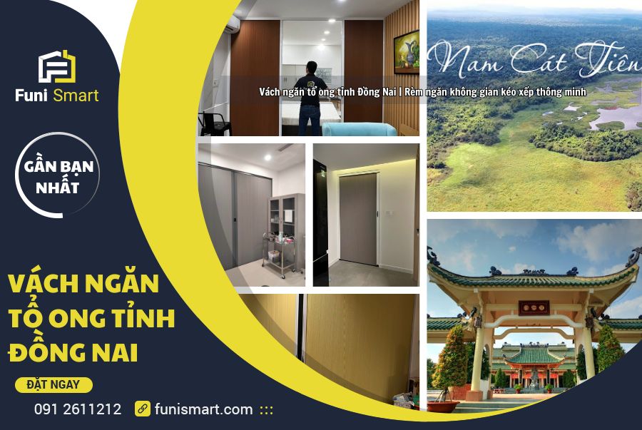 Vách ngăn tổ ong tỉnh Đồng Nai