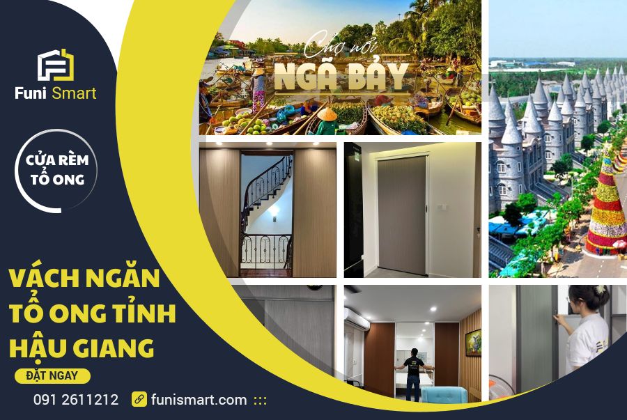 Vách ngăn tổ ong tỉnh Hậu Giang