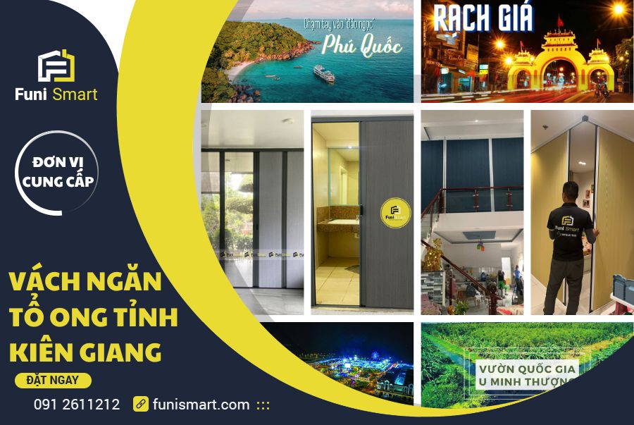 Vách ngăn tổ ong tỉnh Kiên Giang