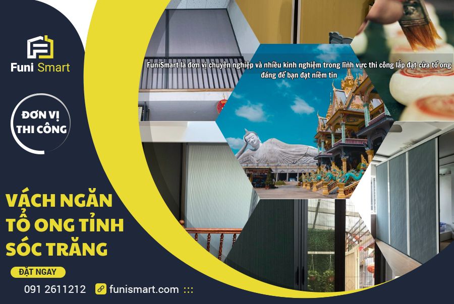 Vách ngăn tổ ong tỉnh Sóc Trăng