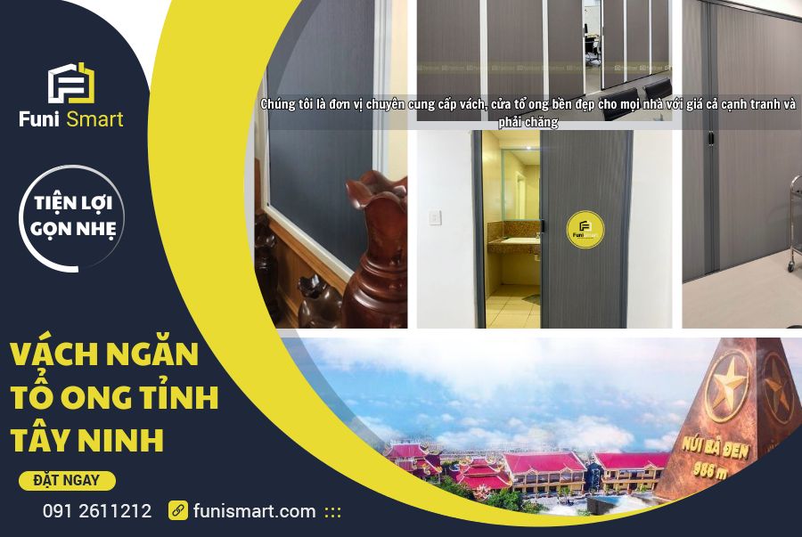 Vách ngăn tổ ong tỉnh Tây Ninh