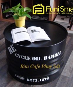 Bàn Cafe Thùng Phuy Sắt Giá Rẻ Nhất tphcm