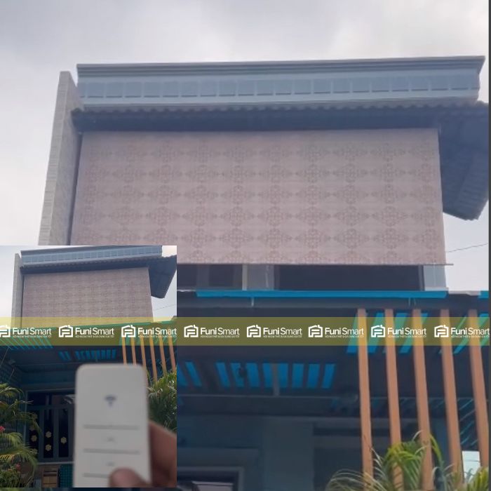 bạt cuốn điều khiển từ xa một thao tác – siêu tiện nghi