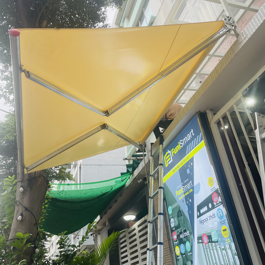 Mái hiên di động giá rẻ Funismart Mái hiên di động giá rẻ Funismart