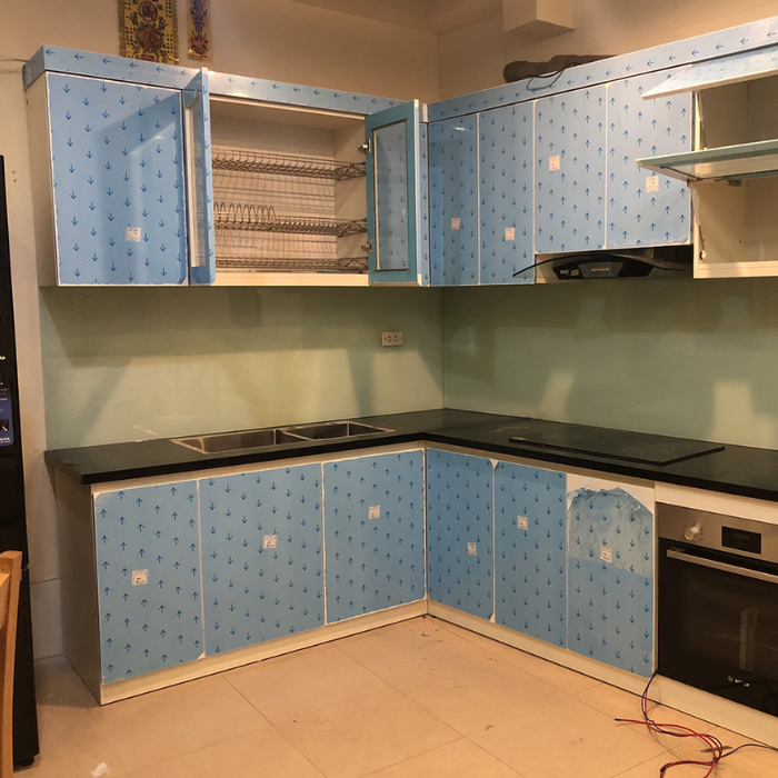 Cánh tủ bếp nhựa Picomat