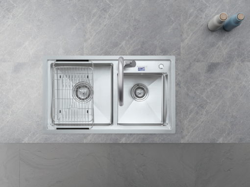 chậu rửa bát 2 hố inox 304 Euro Gold