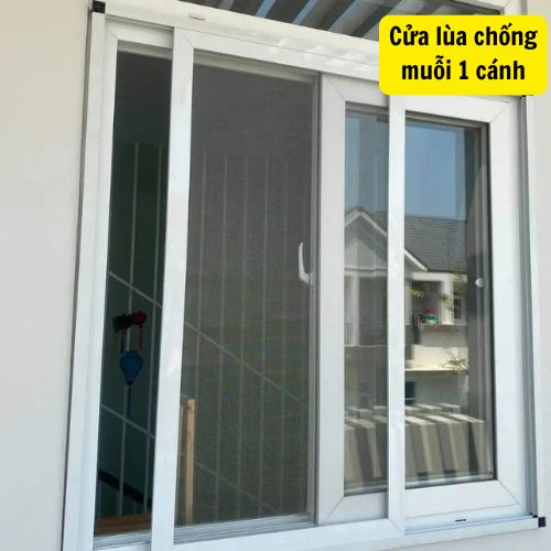 cửa lưới chống muỗi dạng lùa 1 cánh