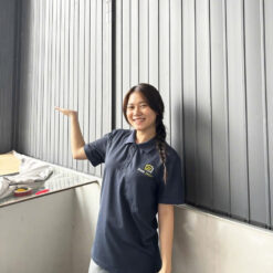 Cửa xếp vách ngăn che nắng mưa ban công sân thượng