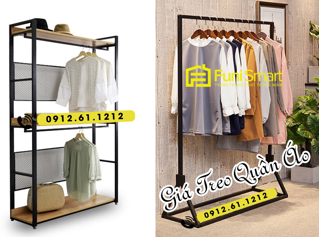 Giá Treo Quần Áo Shop Thời Trang Giá Treo Quần Áo Shop Thời Trang