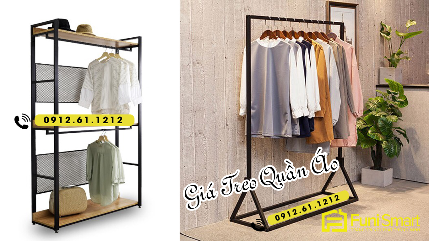Giá Treo Quần Áo Funismart Giá Treo Quần Áo Funismart