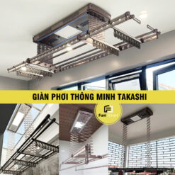 Giàn phơi thông minh Takashi Nhật Bản chính hãng