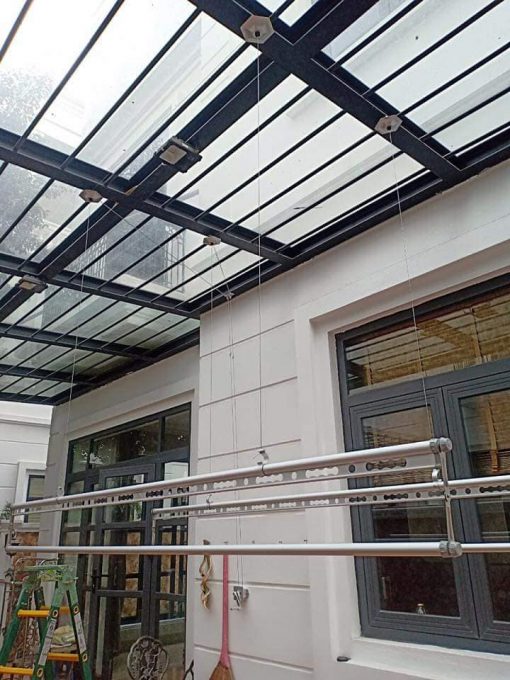 Giàn phơi ngoài trời 4 thanh cao cấp