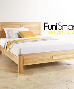 Giường ngủ gỗ sồi giá tốt rẻ nhất tphcm mã FNGN04