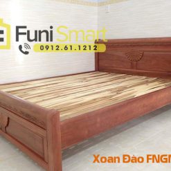 Giường ngủ gỗ xoan đào hiện đại FNGN02 hàng đặt