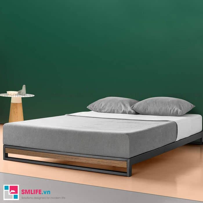 Giường ngủ sắt lắp ráp hiện đại