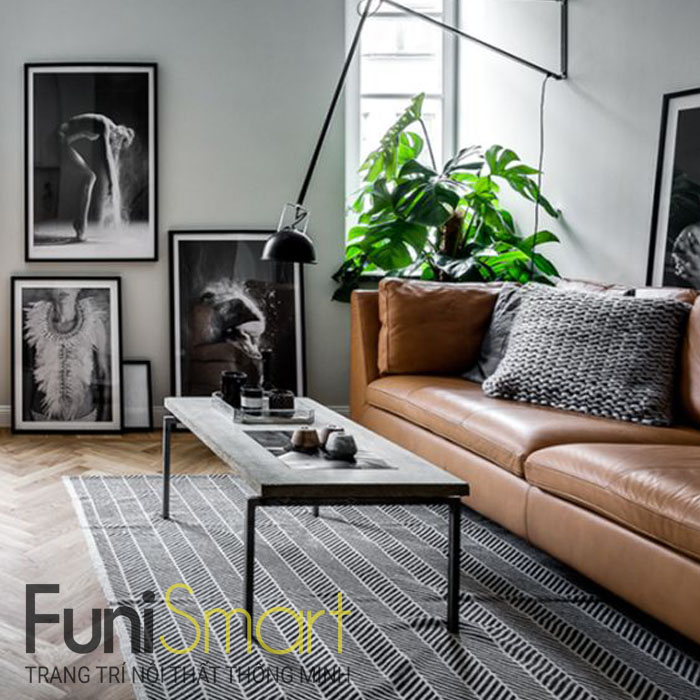 Nội thất phòng khách đẹp giá tốt bởi Funismart