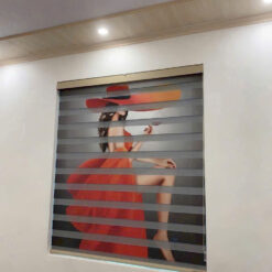 Rèm cầu vồng in tranh nghệ thuật