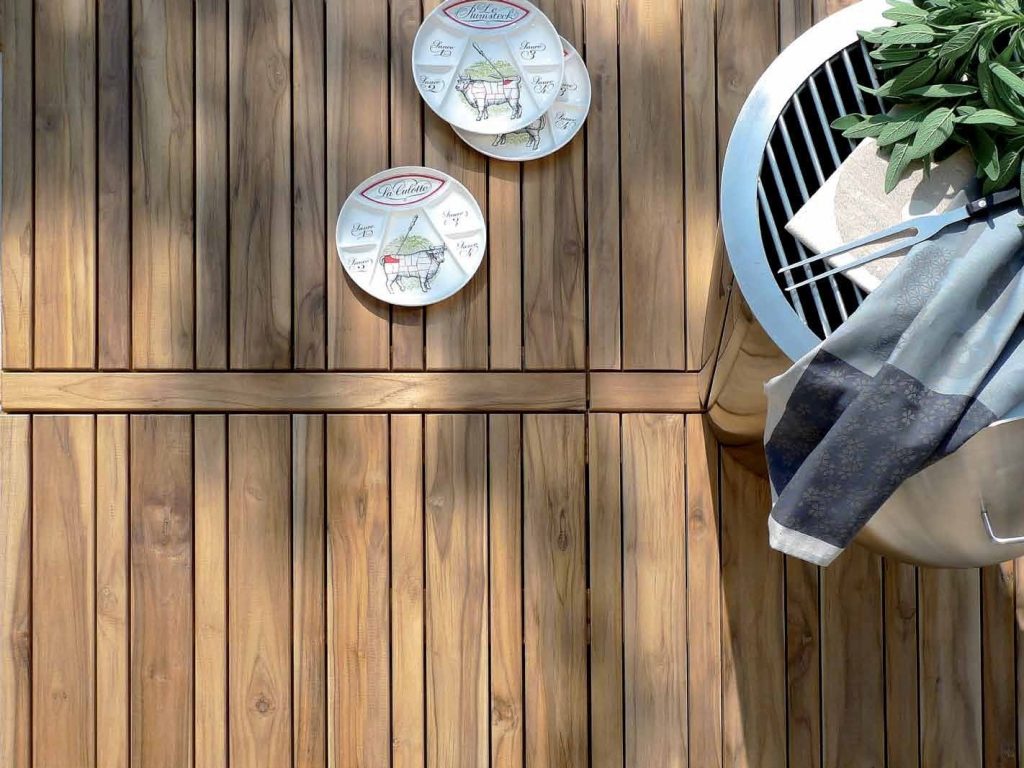 Sàn gỗ Teak ngoài trời