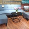 Sofa Bed giá rẻ vải bố xám tinh tế