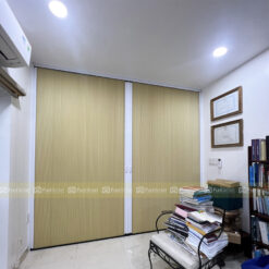 Vách ngăn phòng làm việc phòng họp di động hệ xích