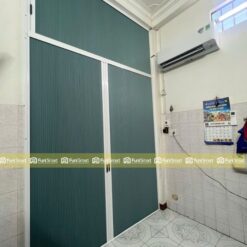 Vách ngăn rèm tổ ong cửa chính