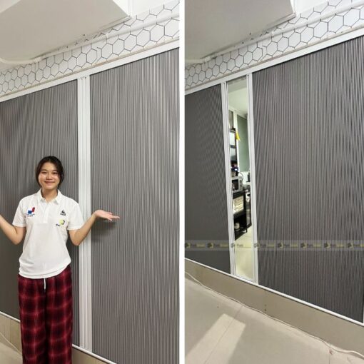 Vách ngăn mùi phòng bếp với phòng khách tại Đà Nẵng