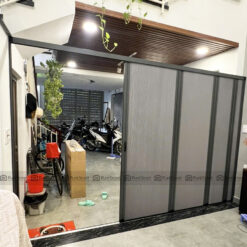 Vách ngăn tổ ong cửa chính hệ cánh nối cao cấp chắc bền